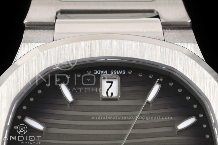 Nautilus 7118 Ladies DDF 1:1 Best Edition Gray Dial on SS Bracelet DD330 Super Clone