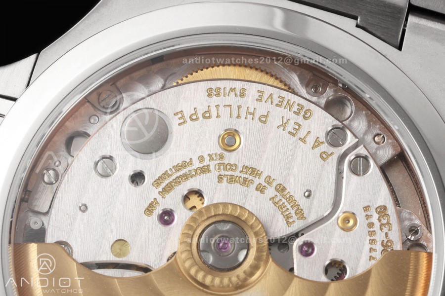 Nautilus 7118 Ladies DDF 1:1 Best Edition Gray Dial Diamonds Bezel on SS Bracelet DD330 Super Clone