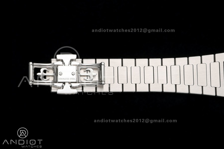 Nautilus 7118 Ladies DDF 1:1 Best Edition Silver Dial on SS Bracelet DD330 Super Clone
