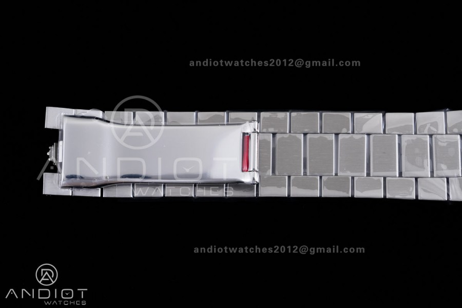 Day Date 40 SS CBDF 1:1 Best Edition Ice Blue Roman Dial on President Bracelet VR3255 (210g)