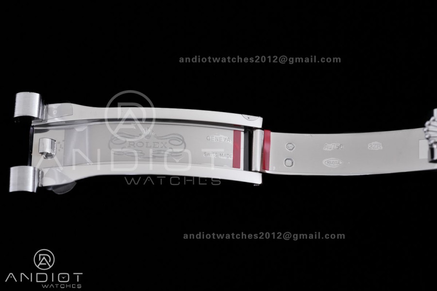 Day Date 40 SS CBDF 1:1 Best Edition Ice Blue Roman Dial on President Bracelet VR3255 (210g)