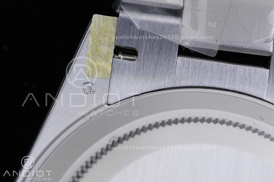 Day Date 40 SS CBDF 1:1 Best Edition White Roman Dial on President Bracelet VR3255 (210g)