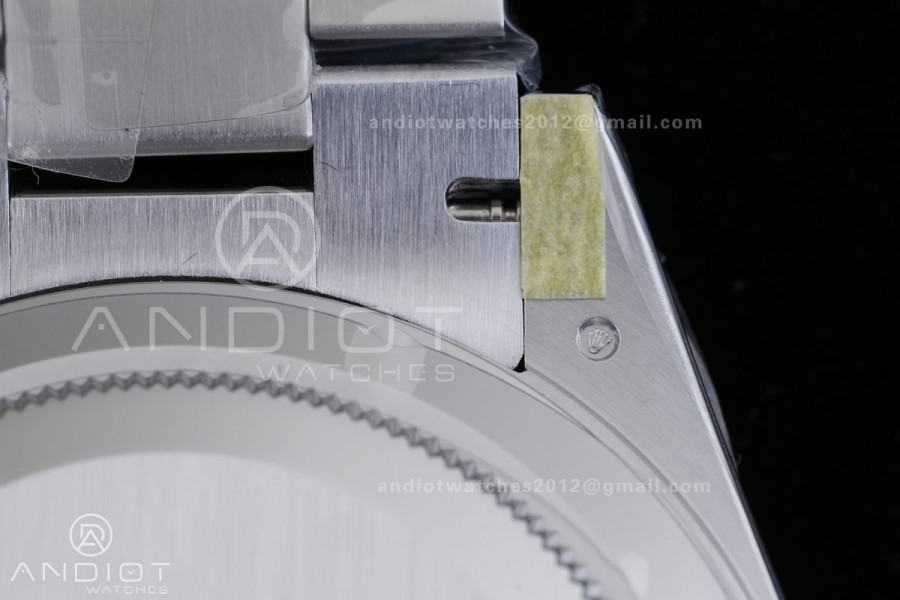 Day Date 40 SS CBDF 1:1 Best Edition White Roman Dial on President Bracelet VR3255 (210g)