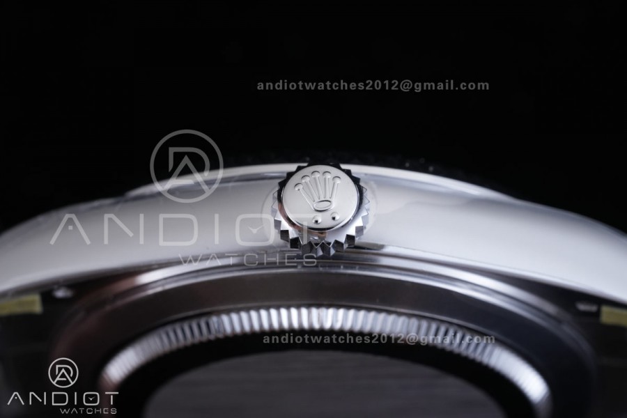 Day Date 40 SS CBDF 1:1 Best Edition White Roman Dial on President Bracelet VR3255 (210g)