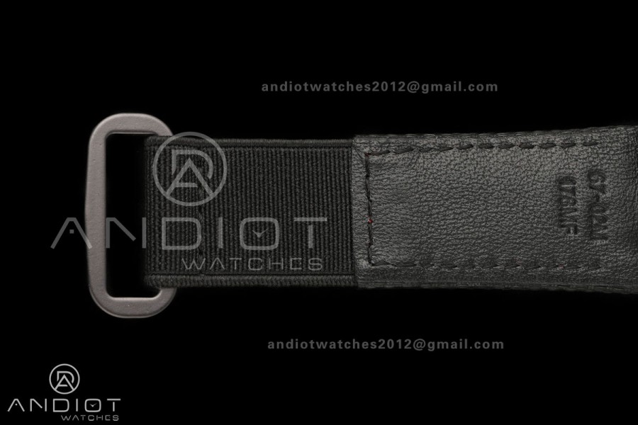 AVF RM67-02 Black NTPT Black/Red Skeleton Dial on Black Velcro Strap CRMA7 Clone V2