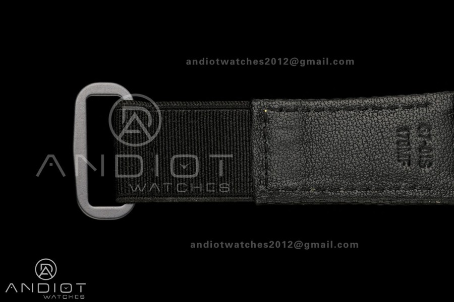 AVF RM67-02 Black NTPT Yellow Skeleton Dial on Black Velcro Strap CRMA7 Clone V2