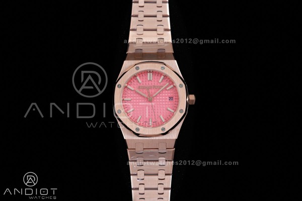 Royal Oak 34mm 77450 RG 8F Best Edition Red Dial o...