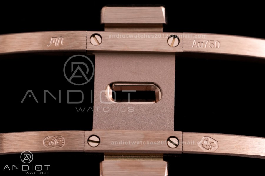 Royal Oak 34mm 77450 RG 8F Best Edition Red Dial on RG Bracelet A5800