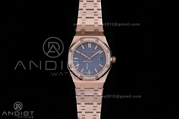 Royal Oak 34mm 77450 RG Diamonds Bezel 8F Best Edi...