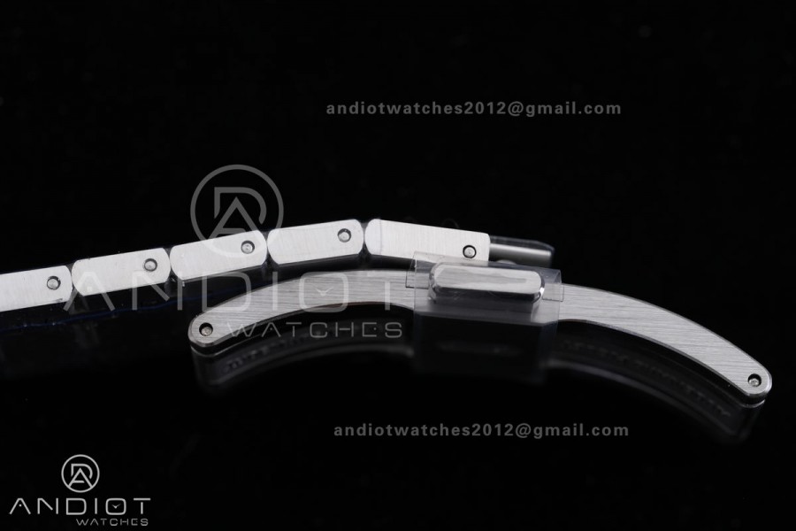Royal Oak 34mm 77450 SS 8F Best Edition Ice Blue Dial on SS Bracelet A5800