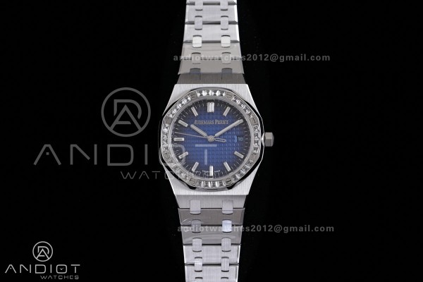 Royal Oak 34mm 77450 SS 8F Best Edition Blue Ombre...