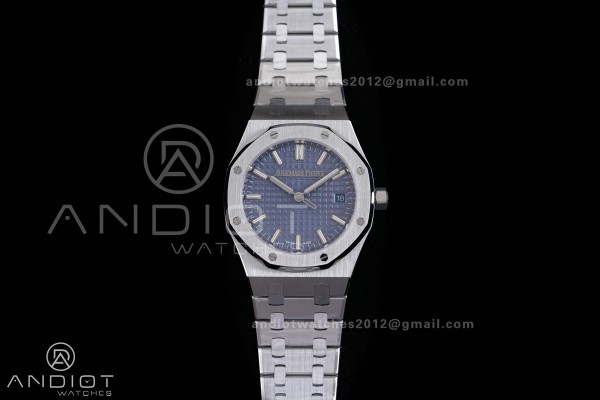 Royal Oak 34mm 77450 SS 8F Best Edition Blue Dial ...