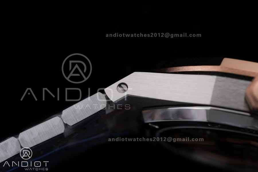 Royal Oak 34mm 77450 SS/RG 8F Best Edition White Dial on SS/RG Bracelet A5800