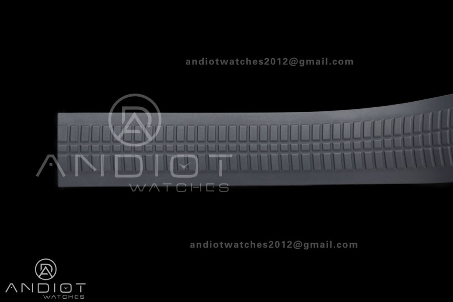 Aquanaut 5167 RG DDF 1:1 Best Edition Blue Dial on Blue Rubber Strap DD324 Super Clone (Weighted)