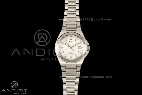 Ingenieur Automatic 40 SS MZF 1:1 Best Edition White Dial on SS Bracelet A2892