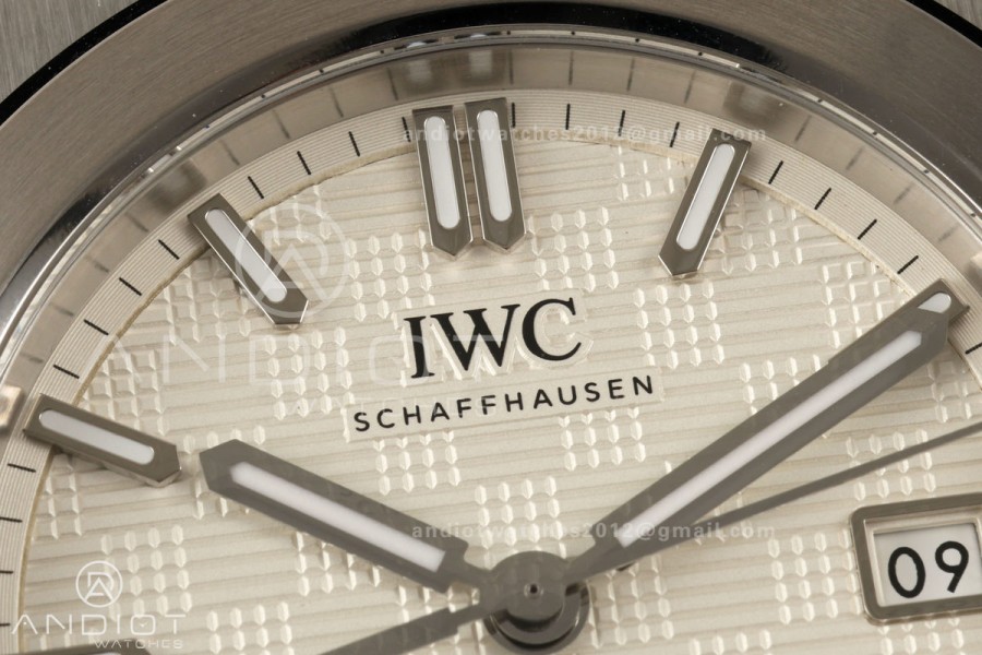 Ingenieur Automatic 40 SS MZF 1:1 Best Edition White Dial on SS Bracelet A2892