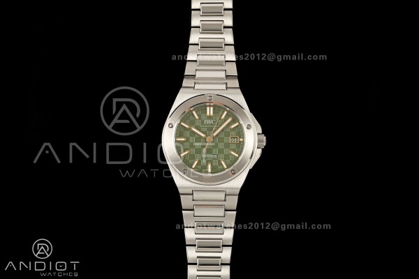 Ingenieur Automatic 40 SS MZF 1:1 Best Edition Green/YG Dial on SS Bracelet A2892