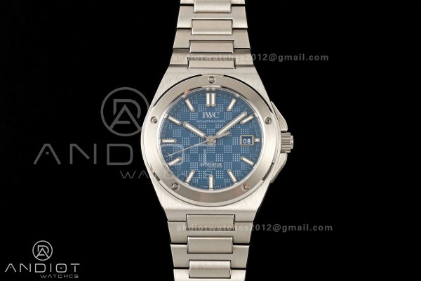 Ingenieur Automatic 40 SS MZF 1:1 Best Edition Blue Dial on SS Bracelet A2892