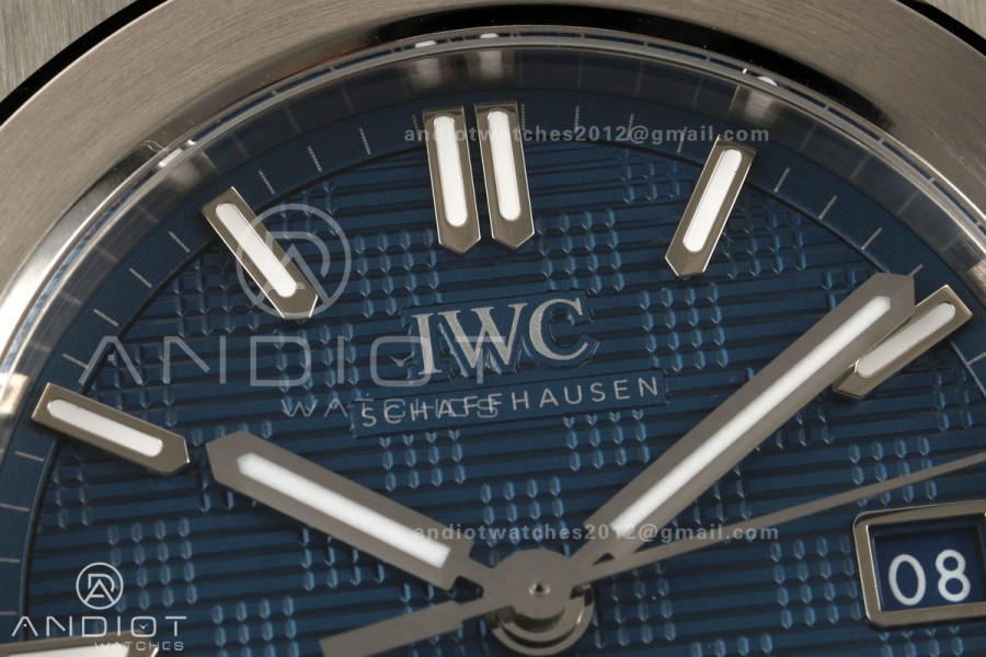 Ingenieur Automatic 40 SS MZF 1:1 Best Edition Blue Dial on SS Bracelet A2892