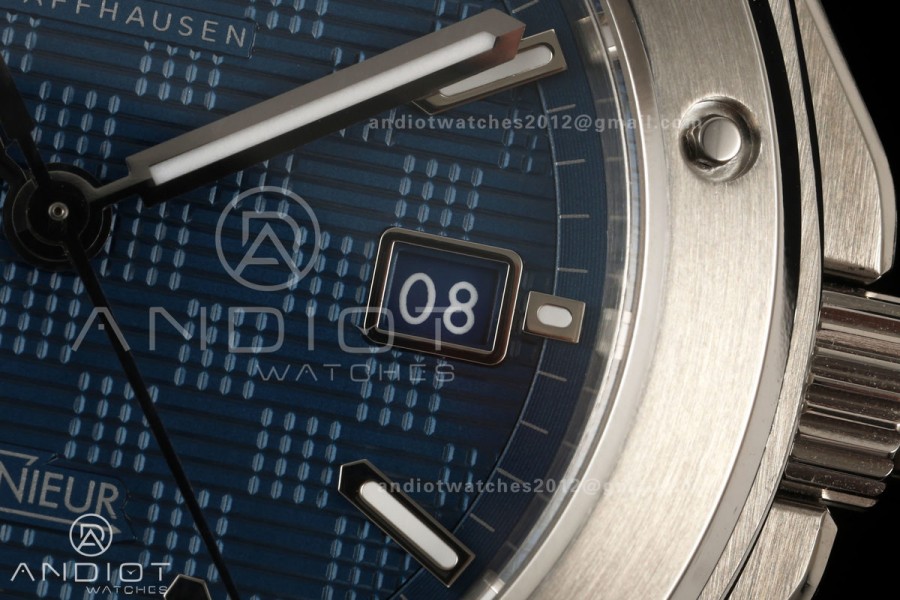 Ingenieur Automatic 40 SS MZF 1:1 Best Edition Blue Dial on SS Bracelet A2892