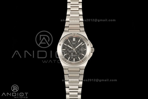 Ingenieur Automatic 40 SS MZF 1:1 Best Edition Black Dial on SS Bracelet A2892
