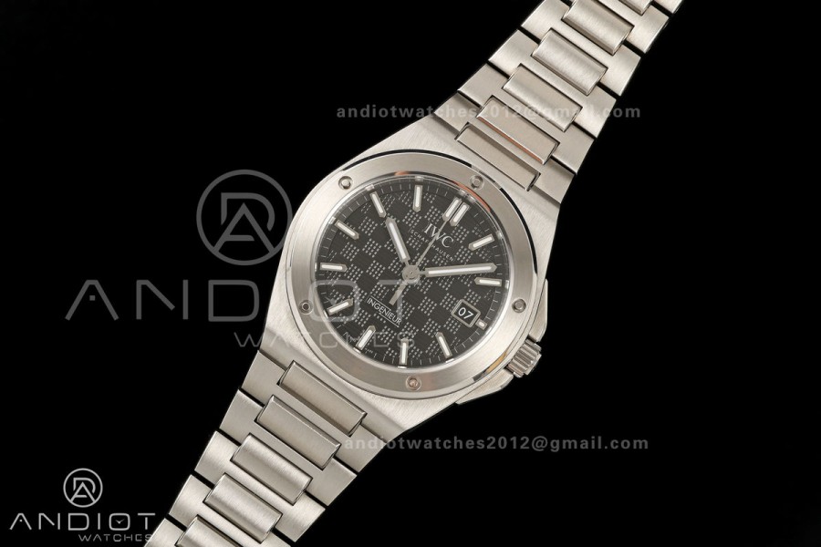 Ingenieur Automatic 40 SS MZF 1:1 Best Edition Black Dial on SS Bracelet A2892