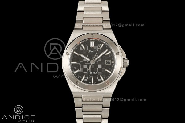 Ingenieur Automatic 40 SS MZF 1:1 Best Edition Black Dial on SS Bracelet A2892