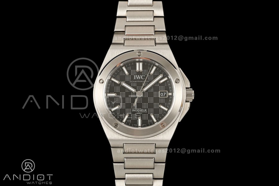 Ingenieur Automatic 40 SS MZF 1:1 Best Edition Black Dial on SS Bracelet A2892