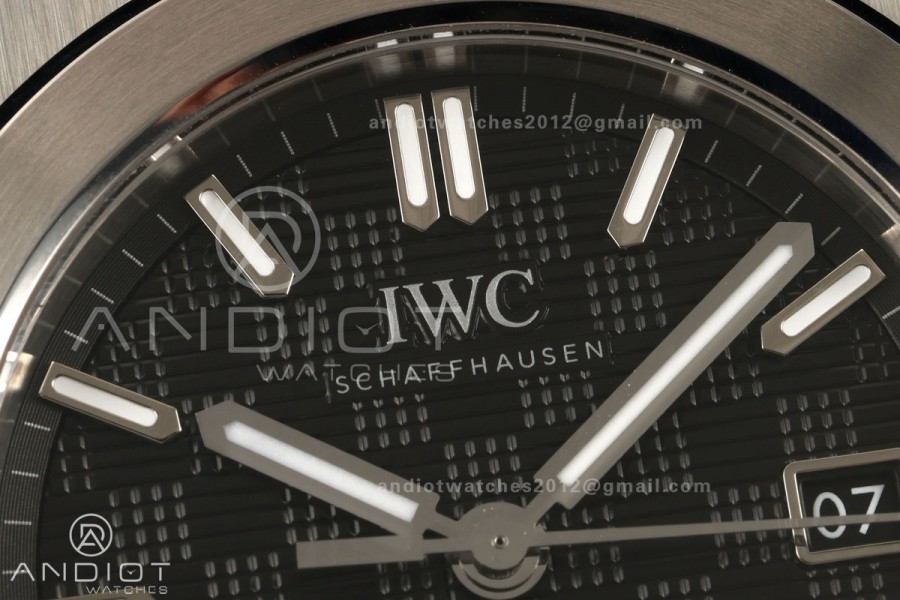 Ingenieur Automatic 40 SS MZF 1:1 Best Edition Black Dial on SS Bracelet A2892