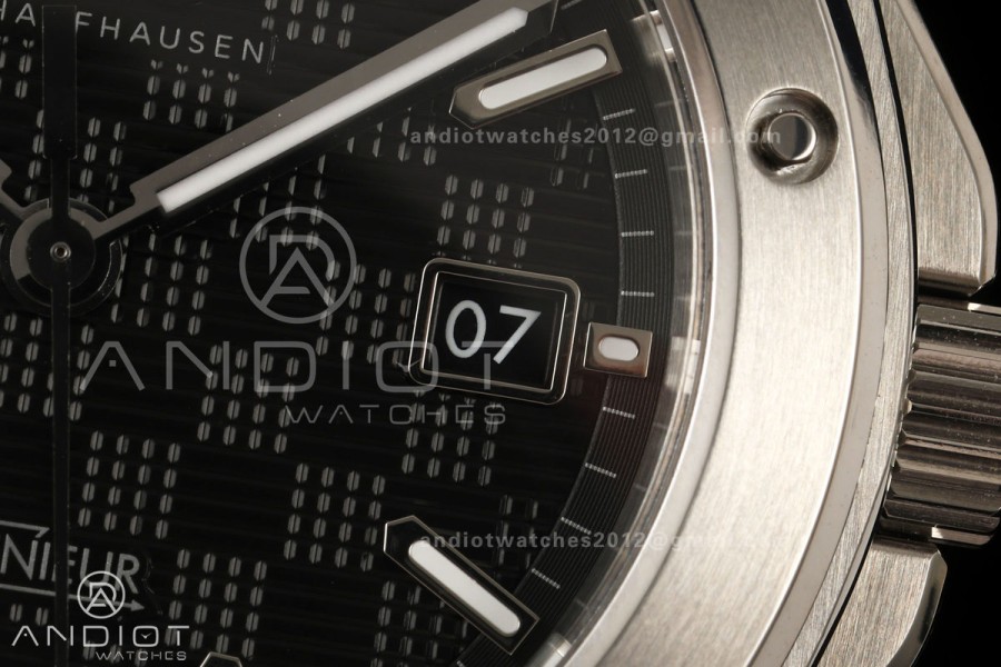 Ingenieur Automatic 40 SS MZF 1:1 Best Edition Black Dial on SS Bracelet A2892