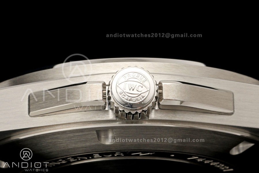 Ingenieur Automatic 40 SS MZF 1:1 Best Edition Black Dial on SS Bracelet A2892