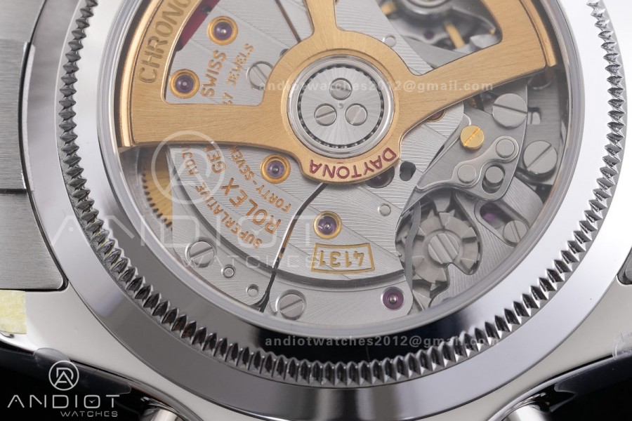 2026 Daytona 126502 CBD 1:1 Best Edition 904L Steel White Dial on SS Braclet 4131 (Free Sprung)