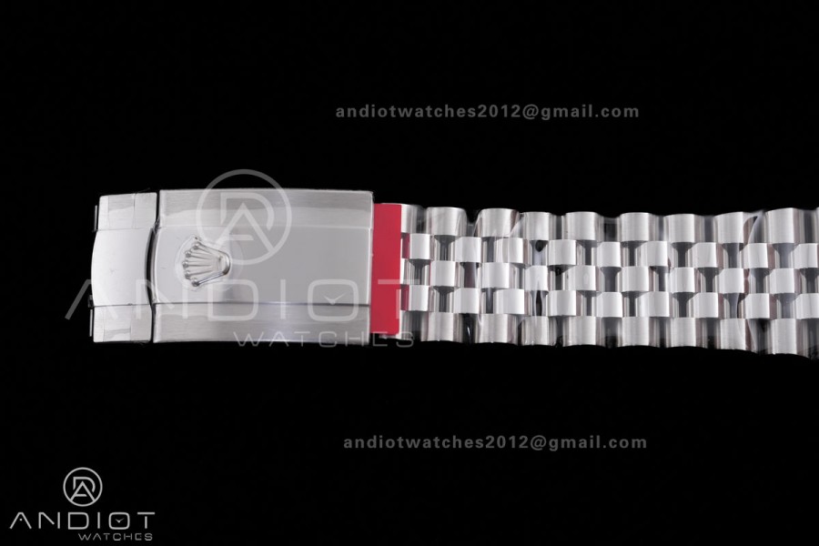 DateJust 41 126334 GOLD Maker 1:1 Best Edition Green Stick Dial on Jubilee Bracelet JH3235 (Free Sprung)