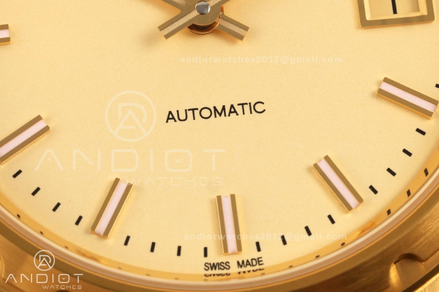Historiques 4200H/222A-B934 YG PPF 1:1 Best Edition Gold Dial On YG Bracelet A2455 