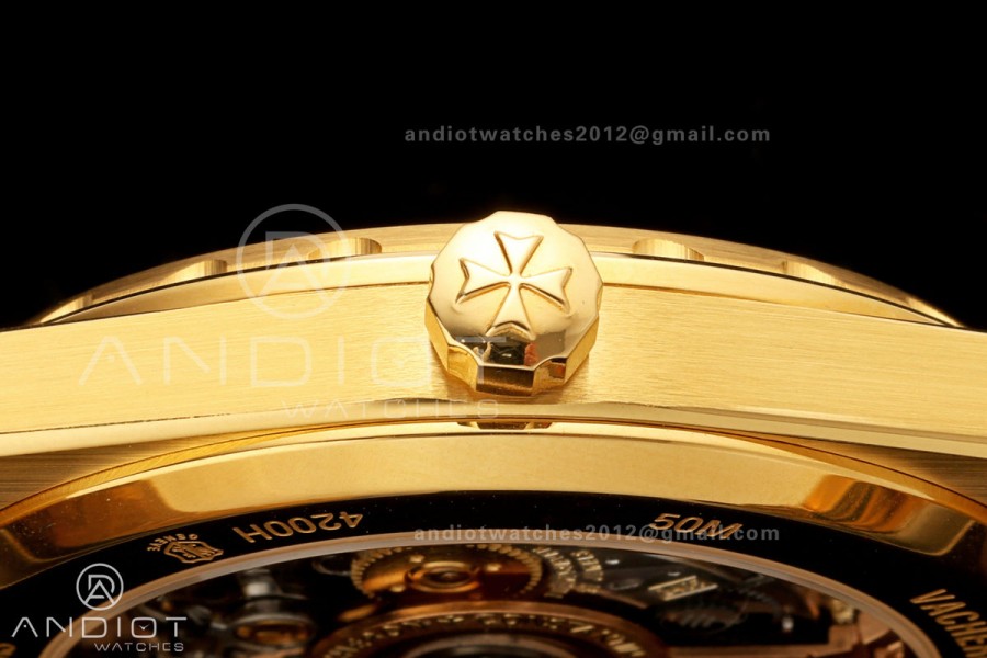 Historiques 4200H/222A-B934 YG PPF 1:1 Best Edition Gold Dial On YG Bracelet A2455 