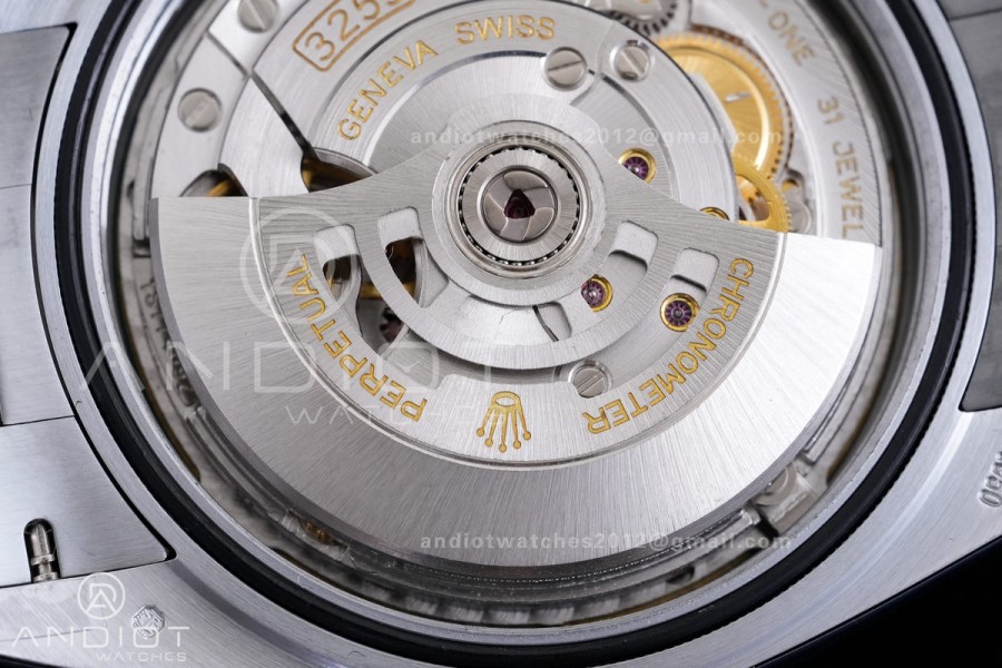 DayDate 40 SS QF 1:1 Best Edition Blue Textured Roman Dial Diamonds Bezel on President Bracelet VR3255 V8s (Gain Weight)
