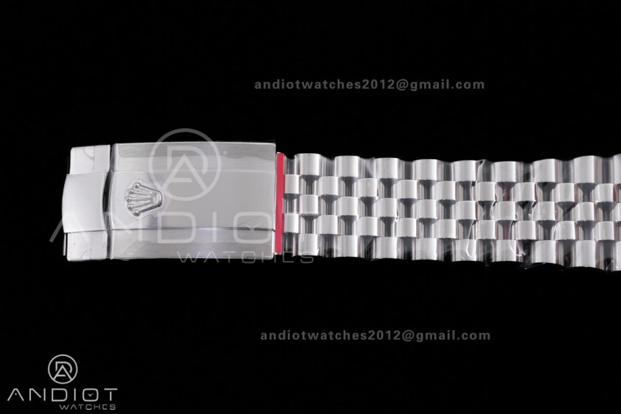 DateJust 41 126334 904L SS V2 VSF 1:1 Best Edition Green Ombre Dial Stick Marker On Jubilee Bracelet DD3235