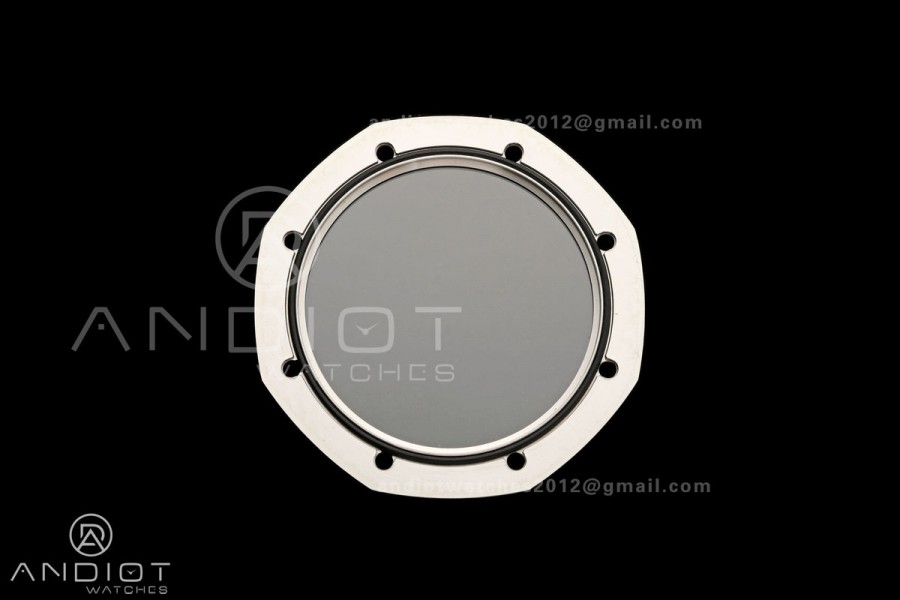 Royal Oak 41mm 15500 SS ZF Free Sprung V2 1:1 Best Edition Silver Textured Dial On SS Bracelet Super Clone A4302 