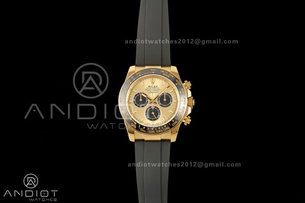 Daytona 126518 Gain Weight YG ZF 1:1 Best Edition YG Dial Black Subdial On Oysterflex Strap SH4131