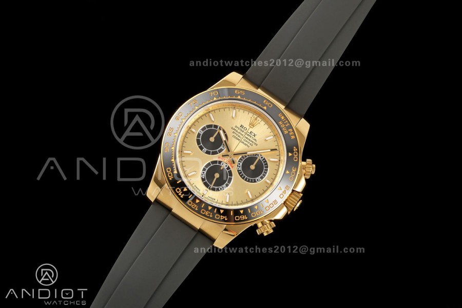 Daytona 126518 Gain Weight YG ZF 1:1 Best Edition YG Dial Black Subdial On Oysterflex Strap SH4131