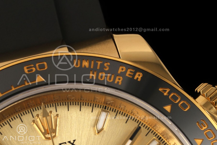 Daytona 126518 Gain Weight YG ZF 1:1 Best Edition YG Dial Black Subdial On Oysterflex Strap SH4131