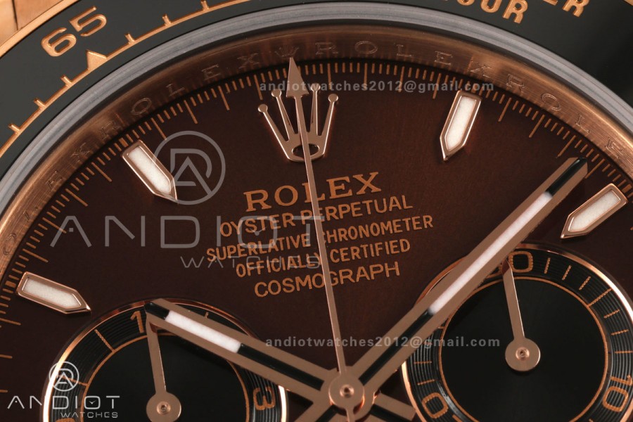 Daytona 126515 Gain Weight RG ZF 1:1 Best Edition Brown Dial Black Subdial On Oysterflex Strap SH4131