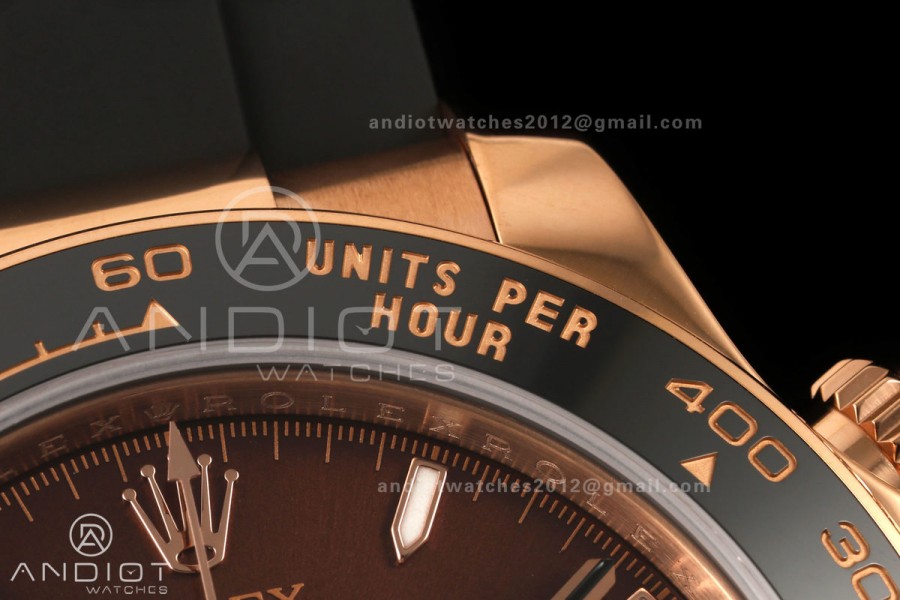 Daytona 126515 Gain Weight RG ZF 1:1 Best Edition Brown Dial Black Subdial On Oysterflex Strap SH4131