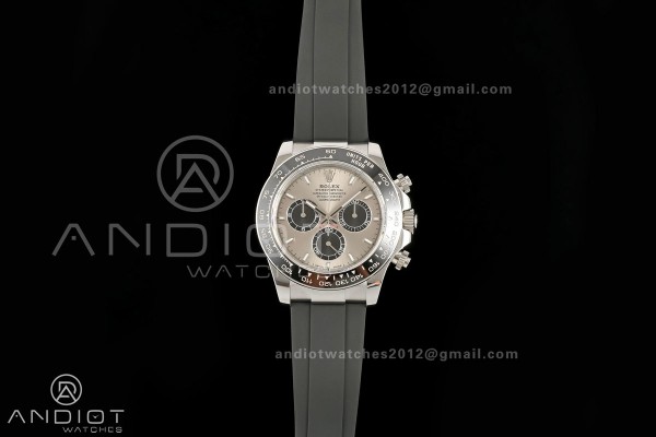 Daytona 126519 Gain Weight ZF 1:1 Best Edition Gray Dial black Subdial On Oysterflex Strap SH4131