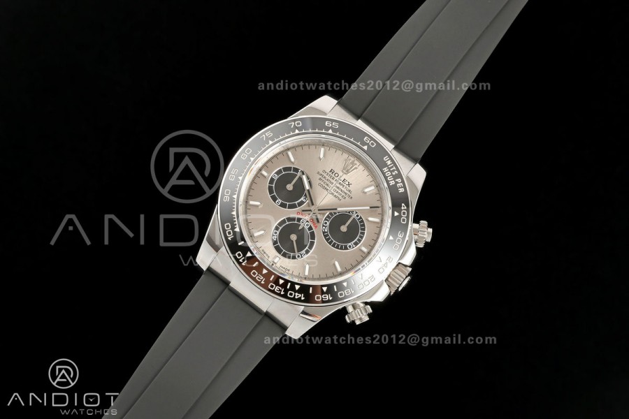 Daytona 126519 Gain Weight ZF 1:1 Best Edition Gray Dial black Subdial On Oysterflex Strap SH4131