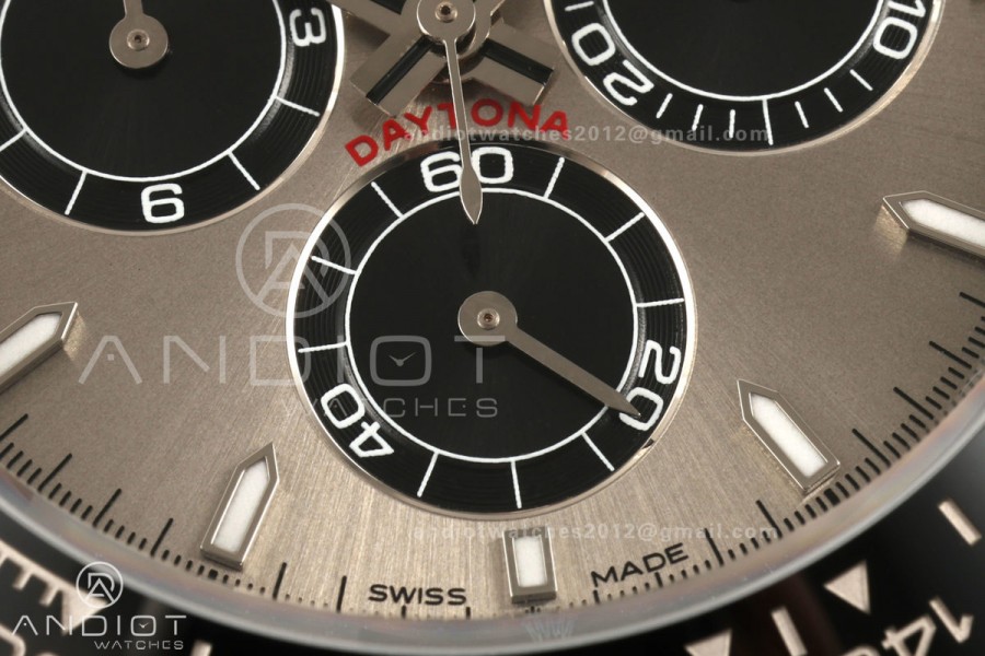 Daytona 126519 Gain Weight ZF 1:1 Best Edition Gray Dial black Subdial On Oysterflex Strap SH4131