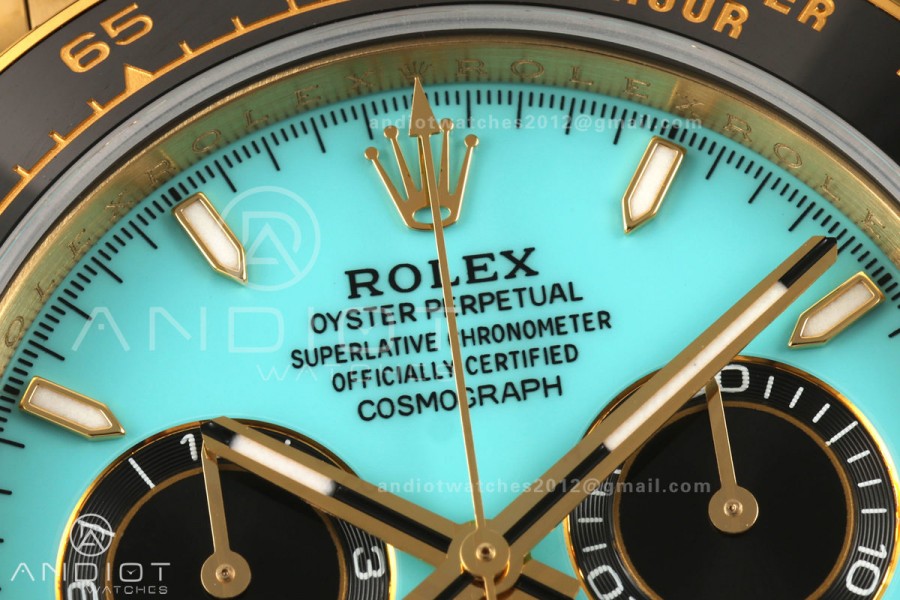 Daytona 126518 Gain Weight YG ZF 1:1 Best Edition Tiffany Turquoise Blue Dial On Oysterflex Strap SH4131