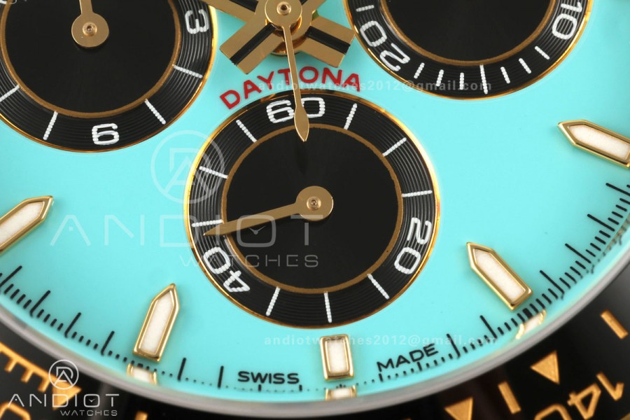 Daytona 126518 Gain Weight YG ZF 1:1 Best Edition Tiffany Turquoise Blue Dial On Oysterflex Strap SH4131