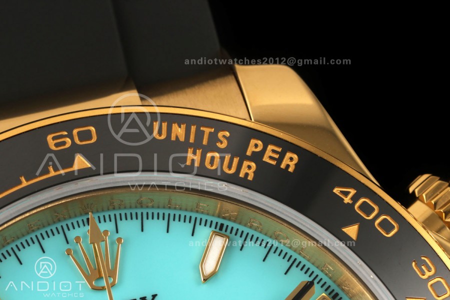Daytona 126518 Gain Weight YG ZF 1:1 Best Edition Tiffany Turquoise Blue Dial On Oysterflex Strap SH4131