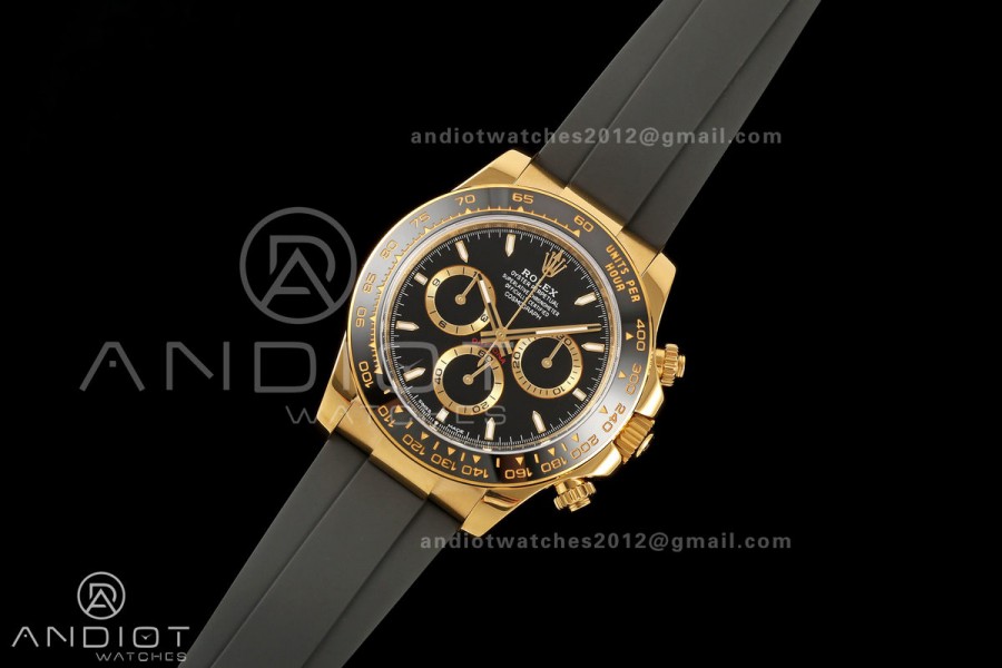 Daytona 126518 Gain Weight YG ZF 1:1 Best Edition Black Dial On Oysterflex Strap SH4131